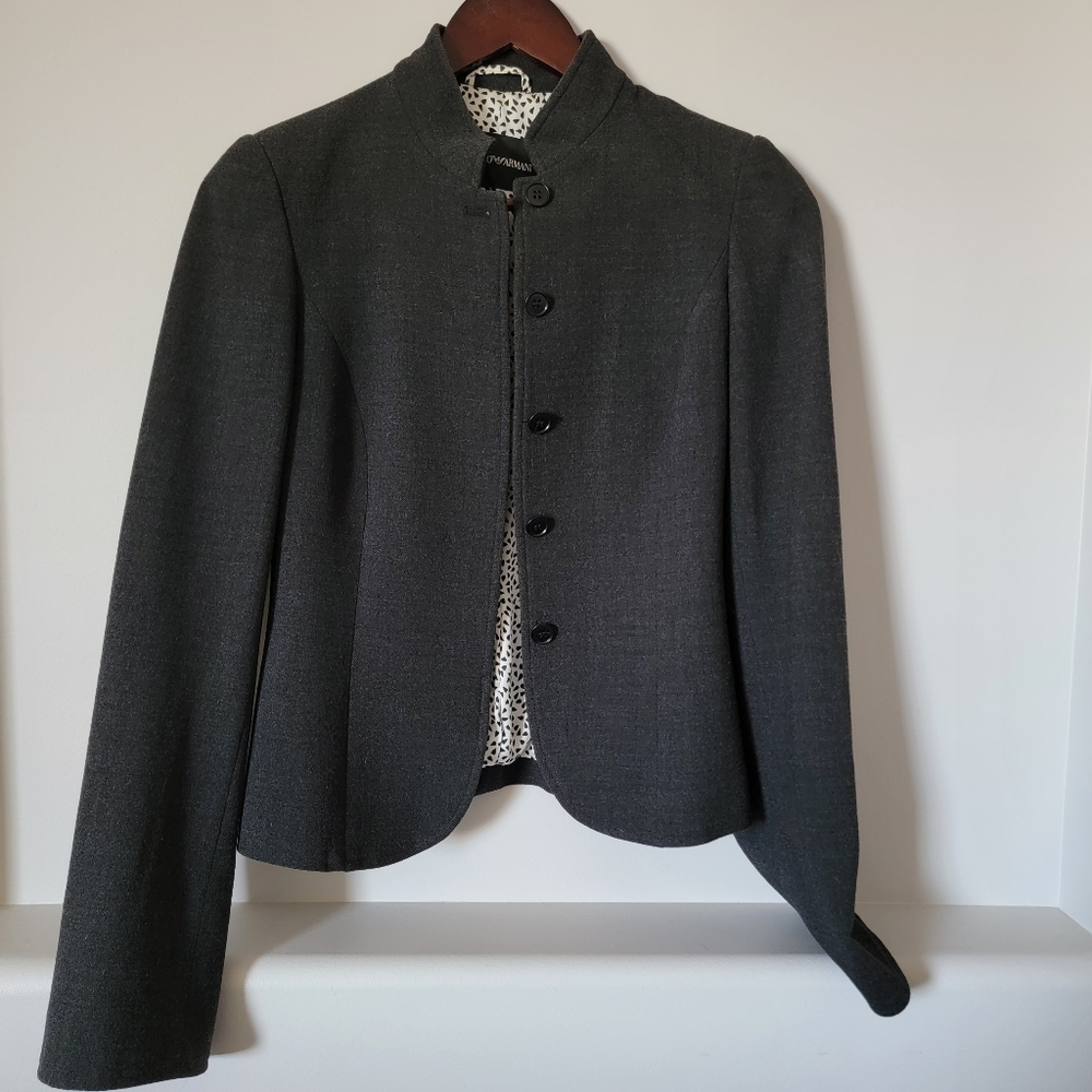 Emporio Armani Tailored Blazer. Worn Once. Size 36